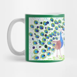 Proud Peacock Mug